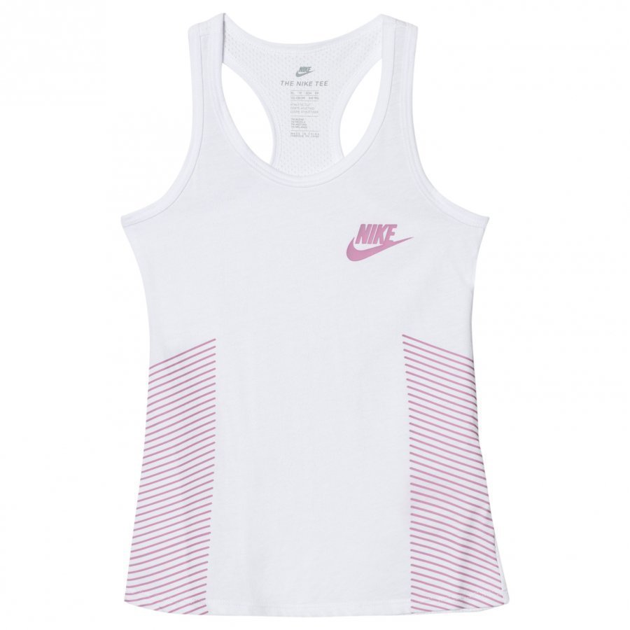 Nike White Tri Tech Tank Top Liivi