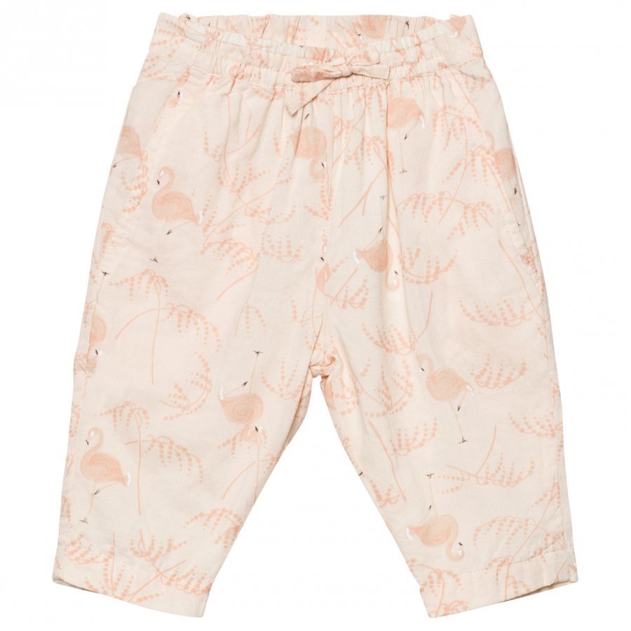 Noa Noa Miniature Baby Pants Voile Printed Pink Tint Housut