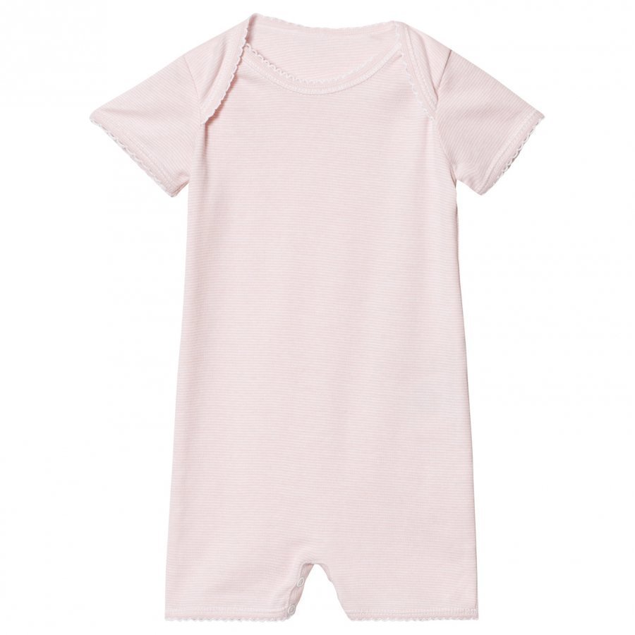 Noa Noa Miniature Basic Striped Romper Pink Dogwood Potkupuku