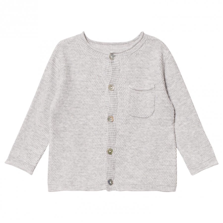 Noa Noa Miniature Cardigan Light Grey Melange Neuletakki