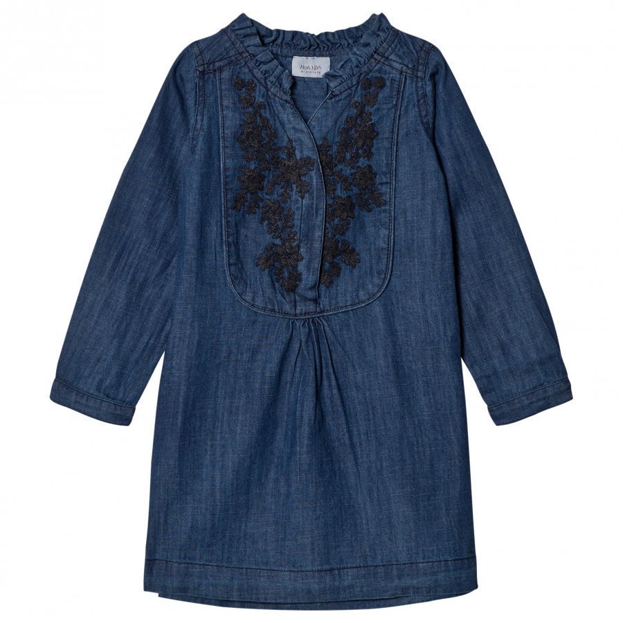 Noa Noa Miniature Denim Dress Dark Wash Mekko