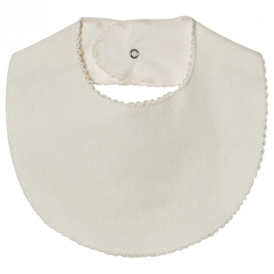 Noa Noa Miniature Doria Bib Chalk Ruokalappu