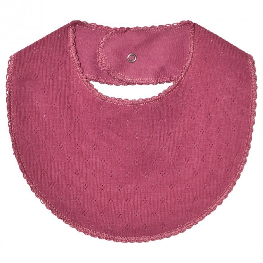 Noa Noa Miniature Doria Bib Red Violet Ruokalappu