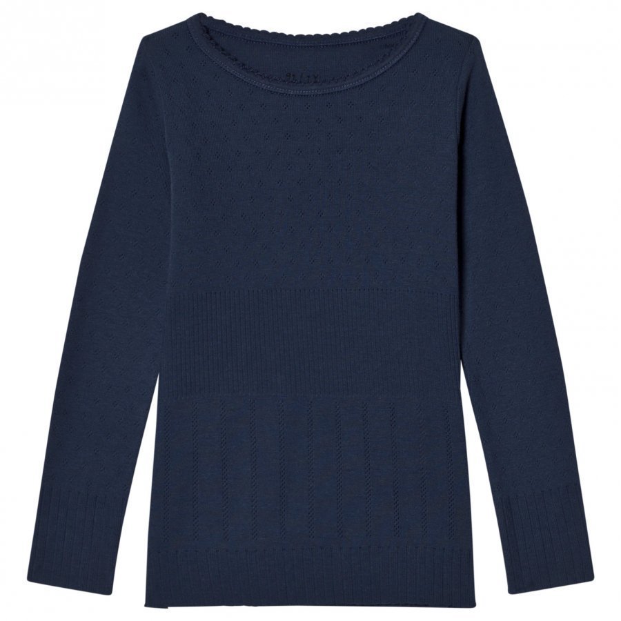 Noa Noa Miniature Doria Top Blue Pitkähihainen T-Paita