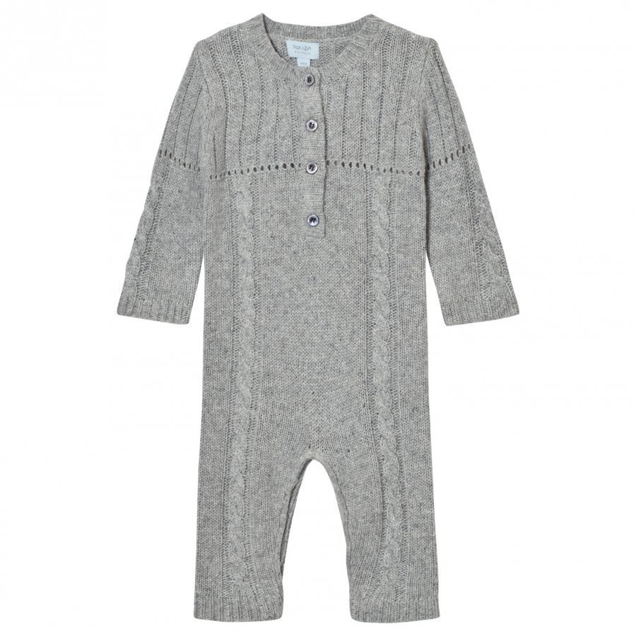 Noa Noa Miniature Grey Knit One-Piece Body