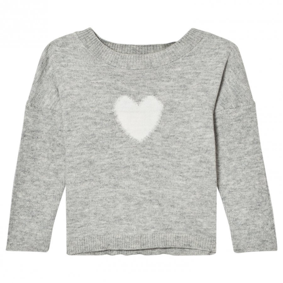 Noa Noa Miniature Lamsa Sweater Grey Pitkähihainen T-Paita