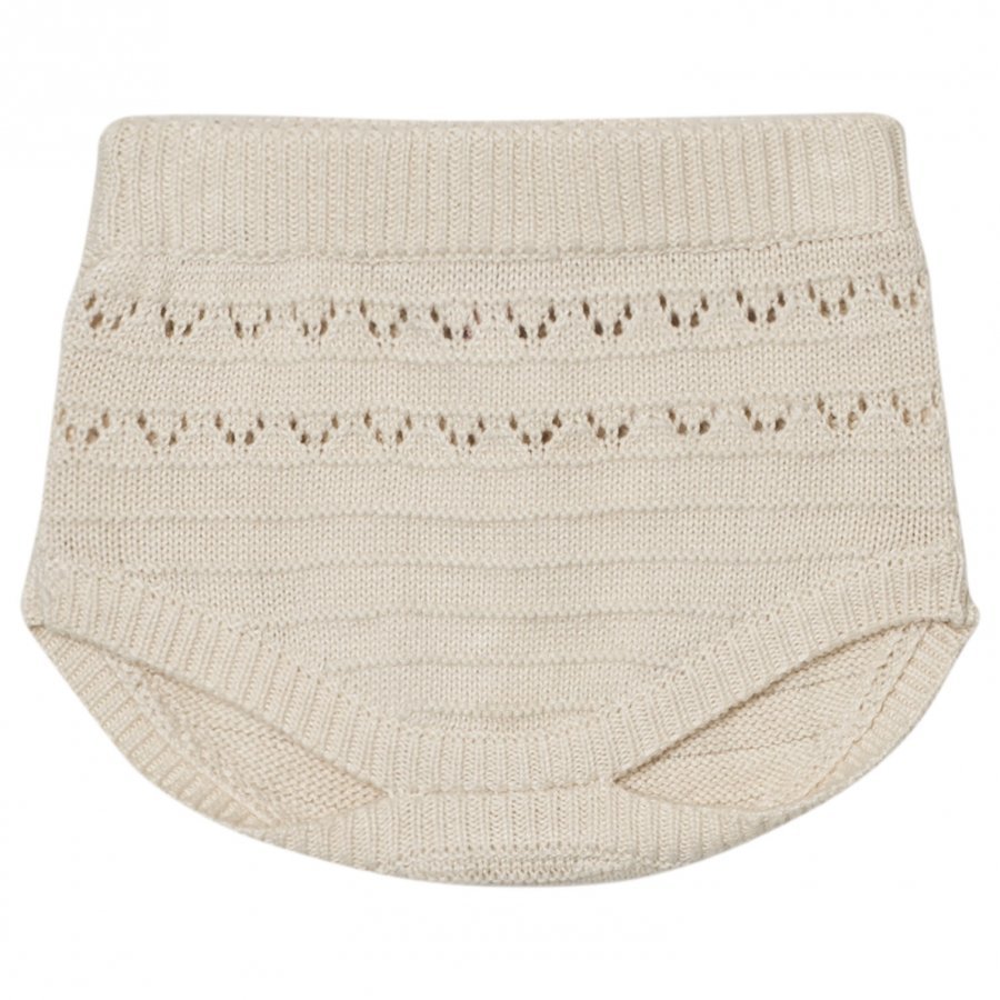 Noa Noa Miniature Lua Knit Bloomers Chalk Oloasun Shortsit