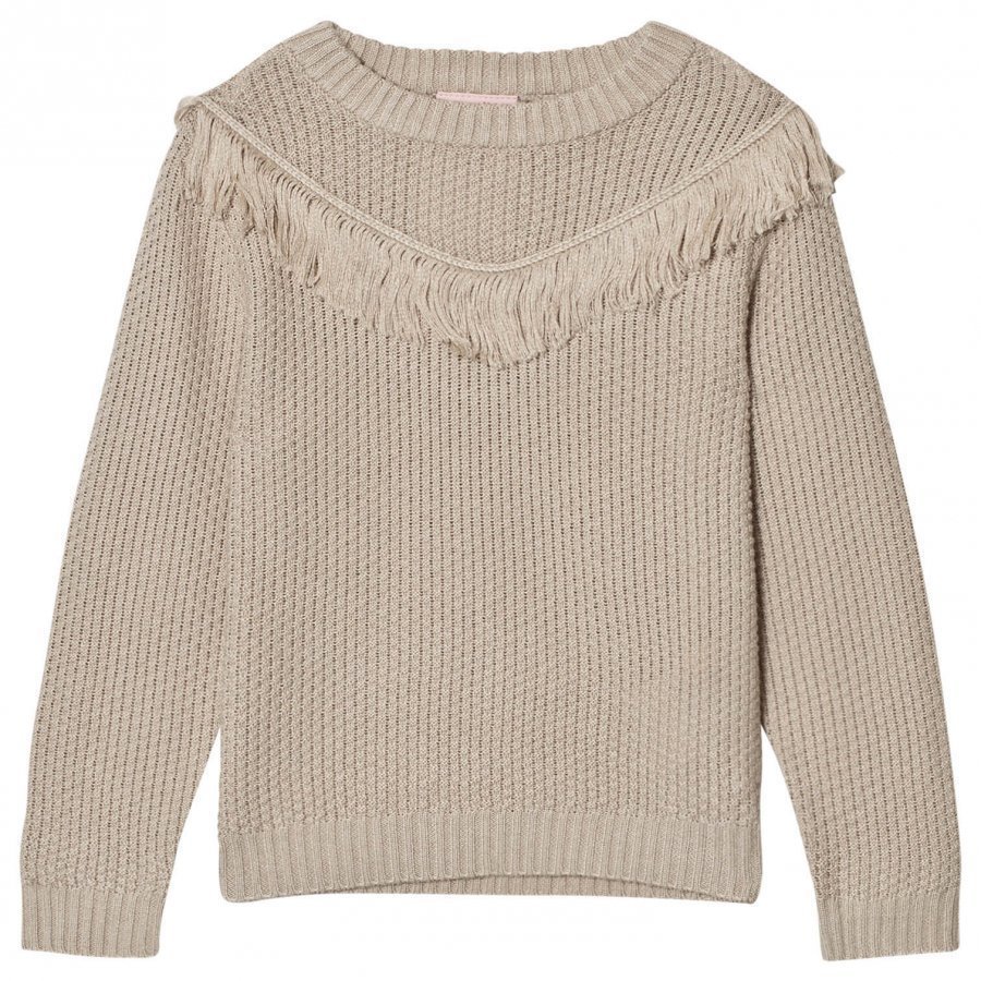 Noa Noa Miniature Lua Knit Sweater Silver Lining Pitkähihainen T-Paita