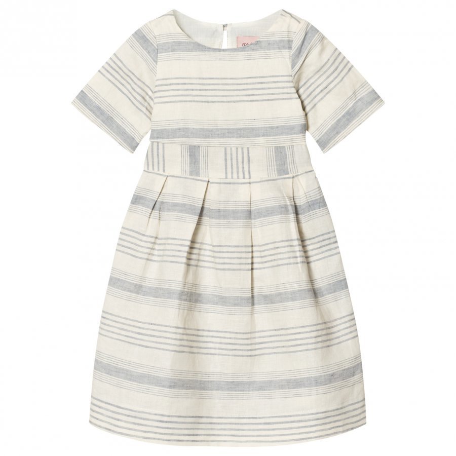 Noa Noa Miniature Mini Lin Dress Chalk Mekko