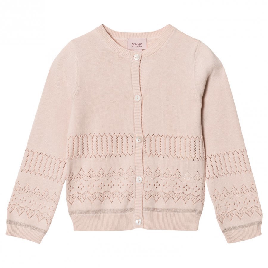 Noa Noa Miniature Mini Nappa Knit Sepia Rose Neuletakki