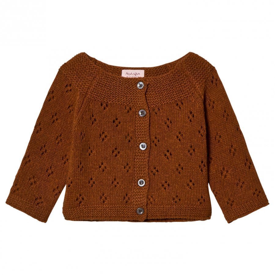 Noa Noa Miniature Warm Cardigan Glazed Ginger Neuletakki