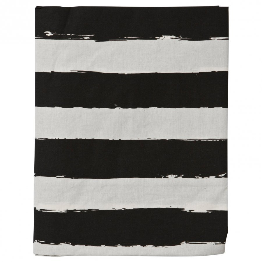 Noe & Zoe Berlin Junior Bedsheet Black Stripes Xl Pussilakanasetti