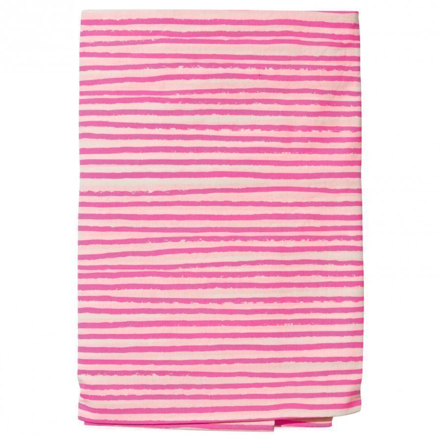 Noe & Zoe Berlin Junior Bedsheet Neon Pink Stripes Pussilakanasetti