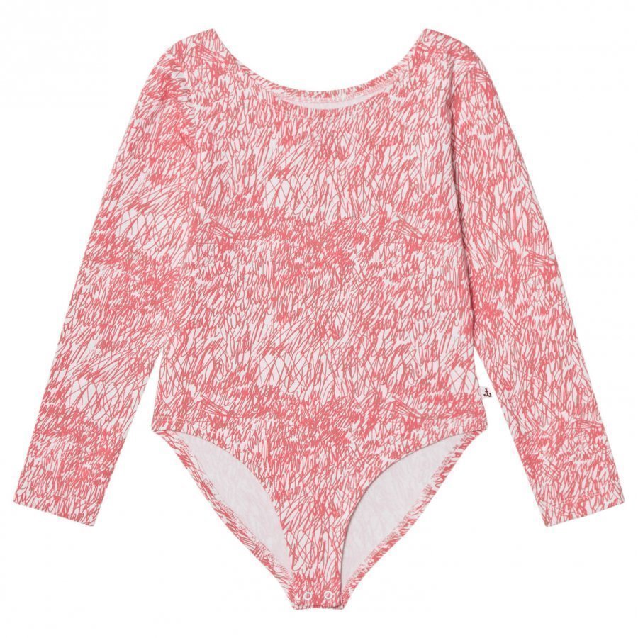 Noe & Zoe Berlin Pink Fur Printed Leotard Trikoopuku