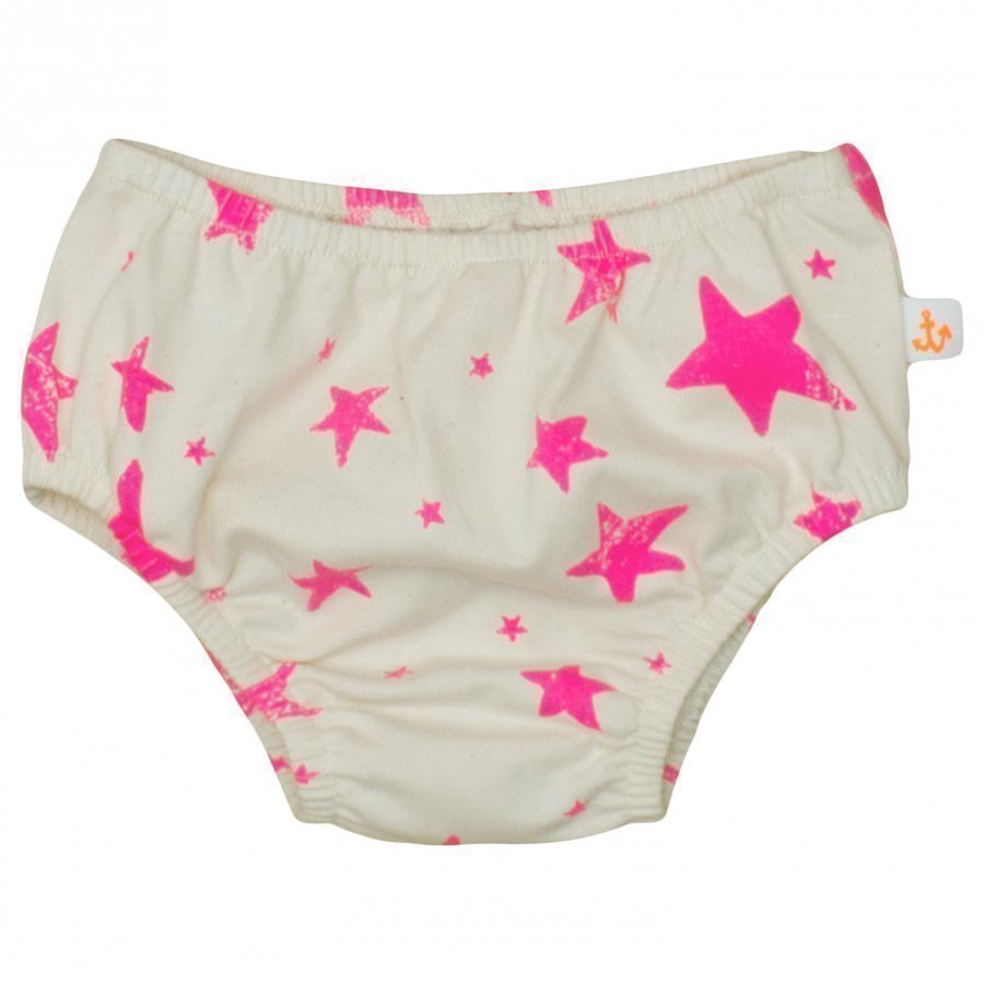 Noe & Zoe Berlin Single Jersey Bloomer Neon Pink Stars Pikkuhousut