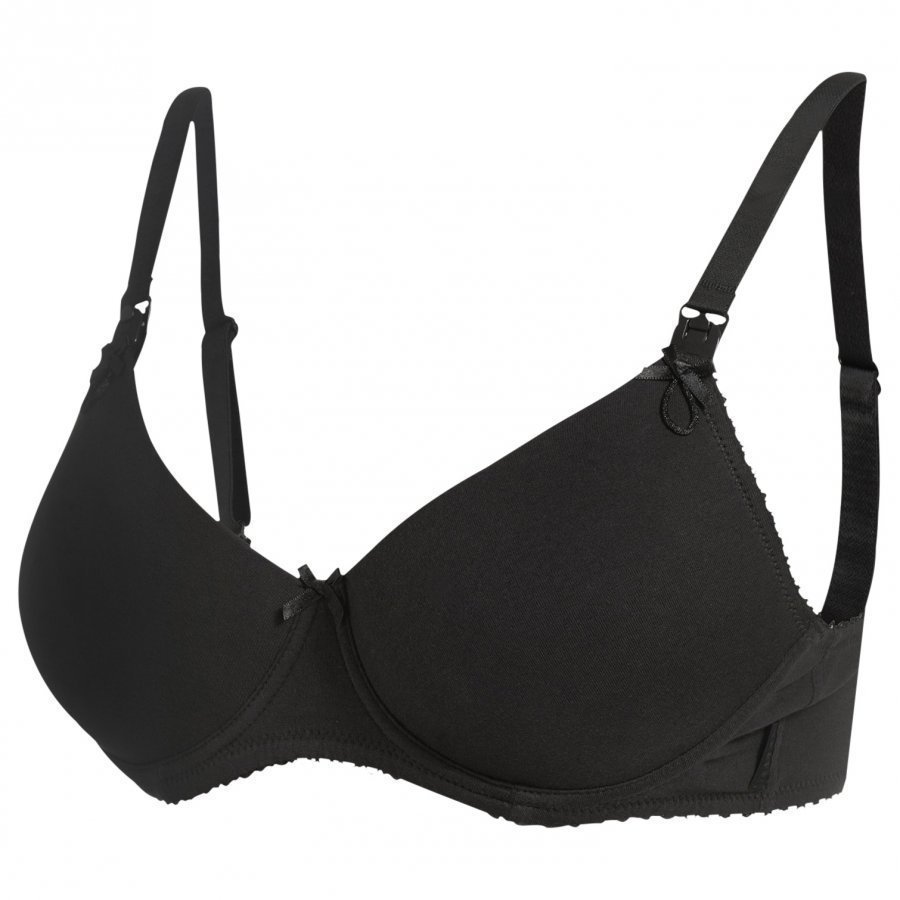 Noppies Nursing Bra Padded Basic Black Rintaliivit