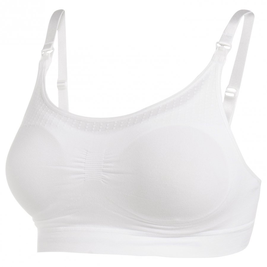 Noppies Seamless Nursing Bra White Rintaliivit