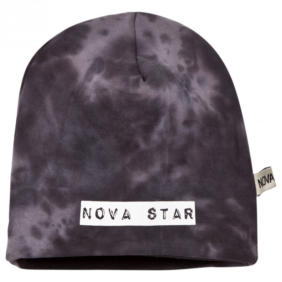 Nova Star Beanie Fleece Lined Grey/Black Pipo