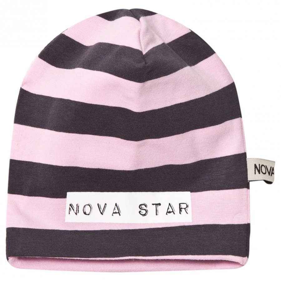 Nova Star Beanie Striped Pink Pipo