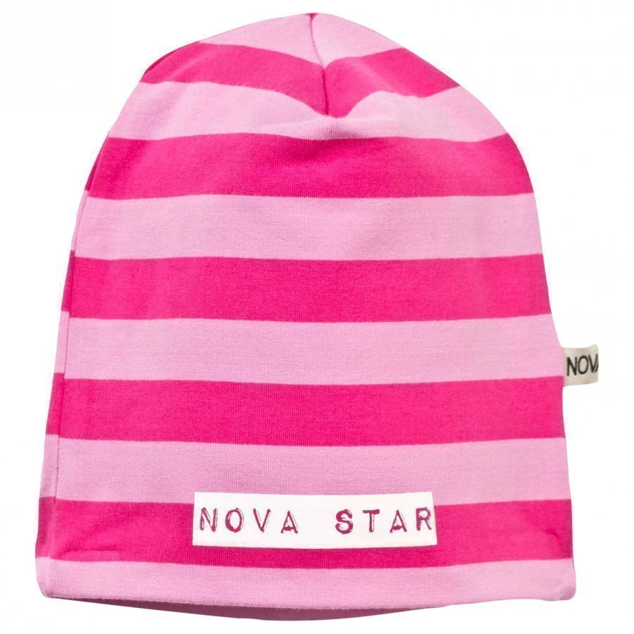 Nova Star Beanie Striped Pink Pipo