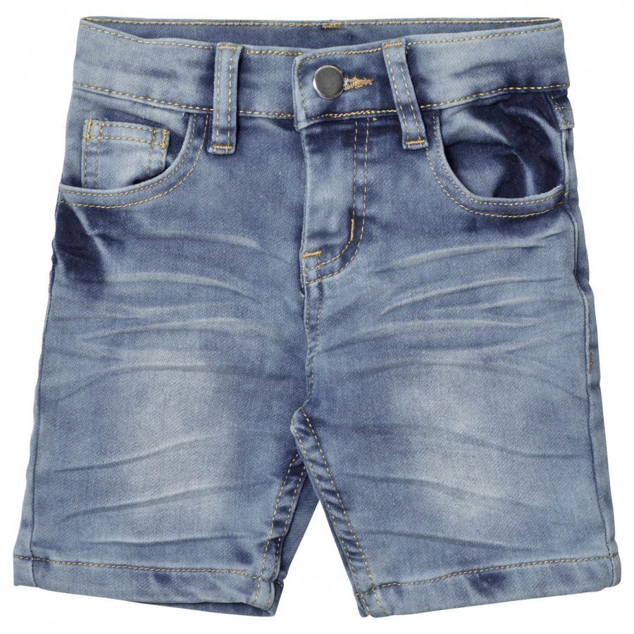 Nova Star Denim Slim Soft Shorts Blue Farkut