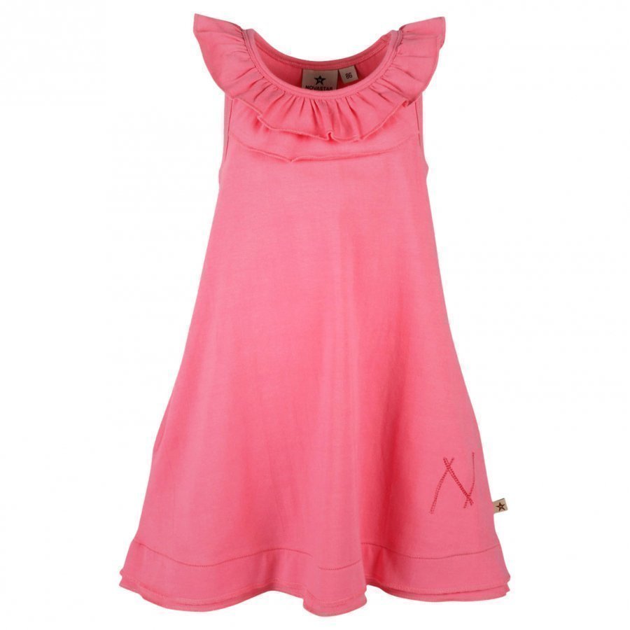 Nova Star Flounce Dress Pink Mekko