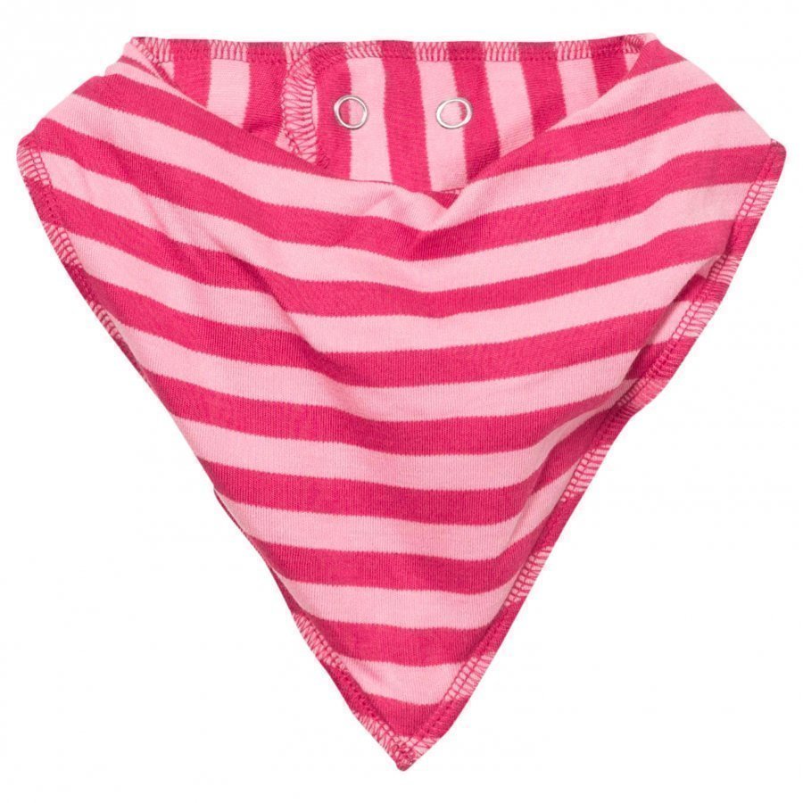 Nova Star Pink Striped Dry Bib Ruokalappu