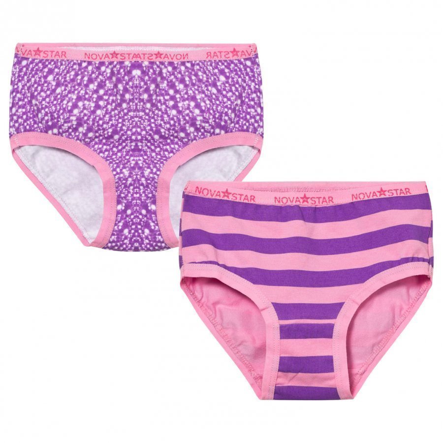 Nova Star Purple Girlie Briefs Alushousut