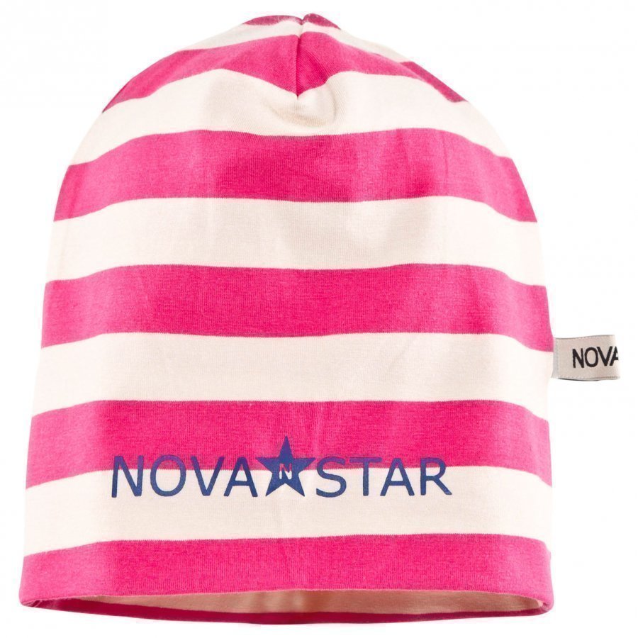 Nova Star Striped Beanie Wild Pink Pipo