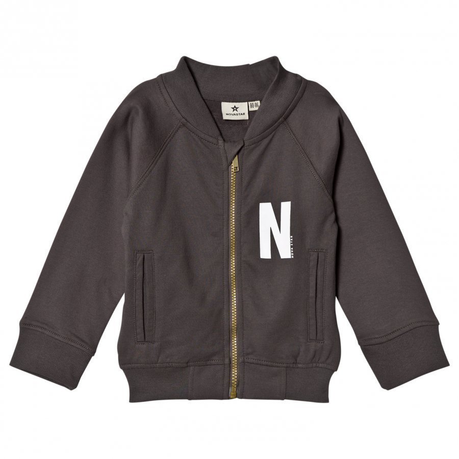 Nova Star Sweater Jacket Grey Oloasun Paita