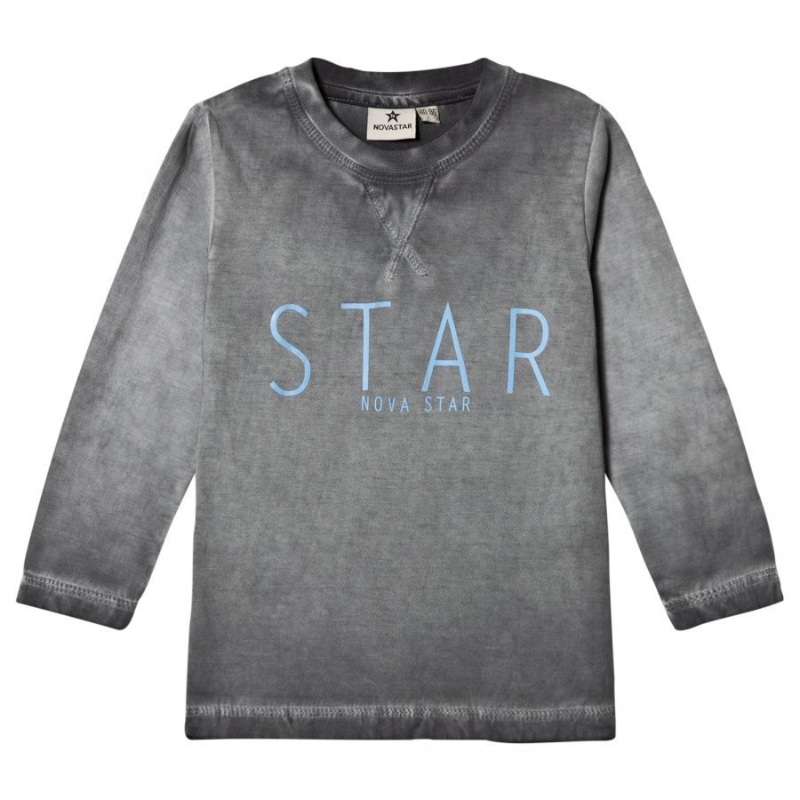 Nova Star T Star Grey Ls Pitkähihainen T-Paita