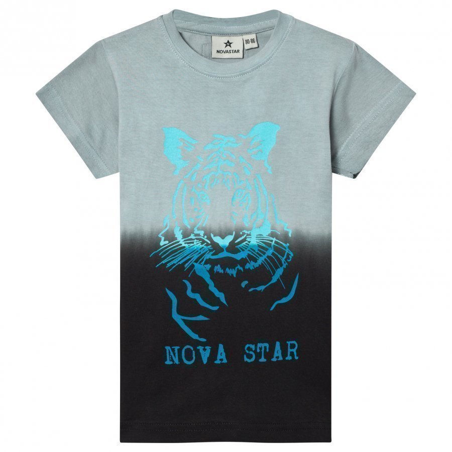 Nova Star Tiger Tee Grey T-Paita