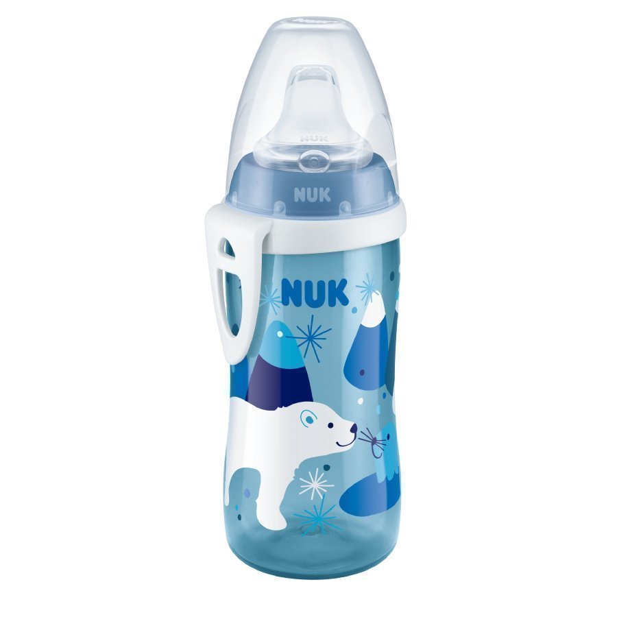 Nuk Active Cup 300 Ml Juomapullo Hylje Ja Jääkarhu