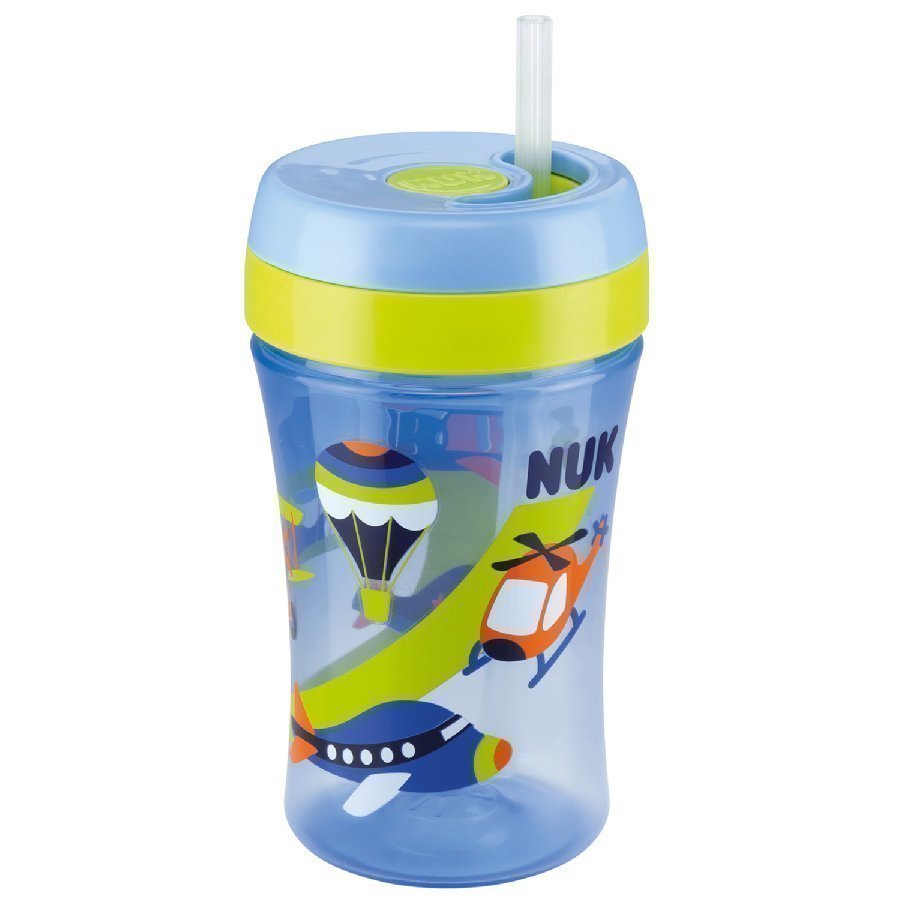 Nuk Easy Learning Cup Fun Juomapullo 300 Ml Sininen