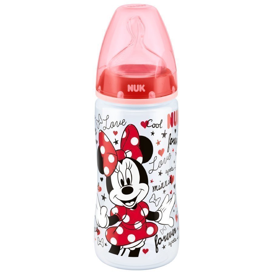 Nuk First Choice Plus Tuttipullo 300 Ml Disney Minni Hiiri