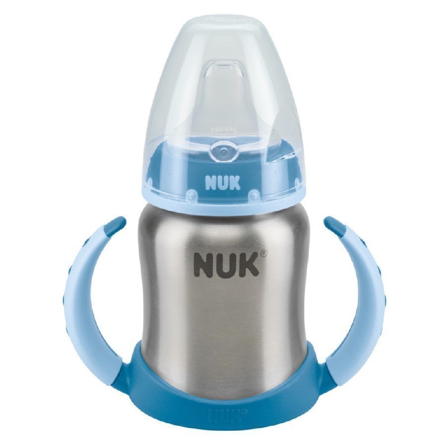 Nuk Learner Cup Stainless Steel Nokkamuki 125 Ml Sininen