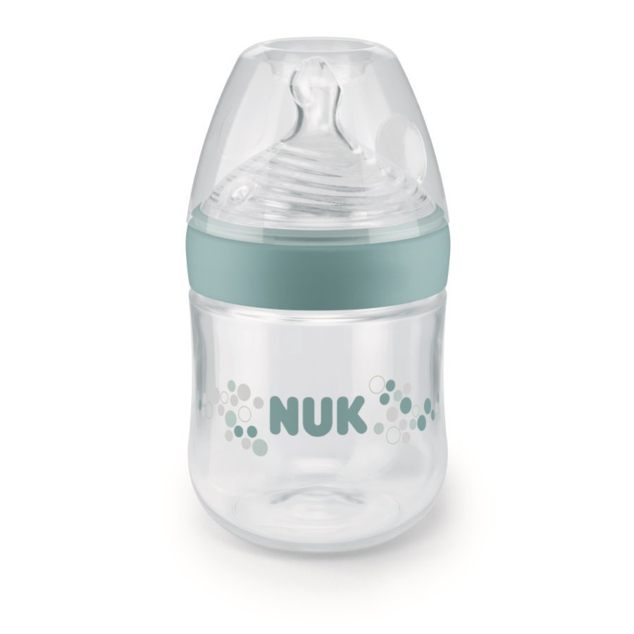 Nuk Nature Sense Tuttipullo 150 Ml Silikonitutti Koko 1 S Vihreä