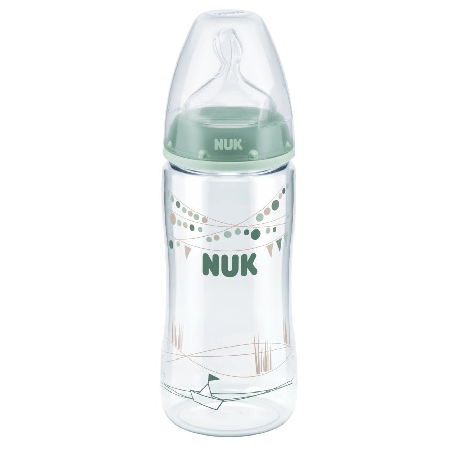 Nuk Tuttipullo 300 Ml Koko 2 M Vihreä