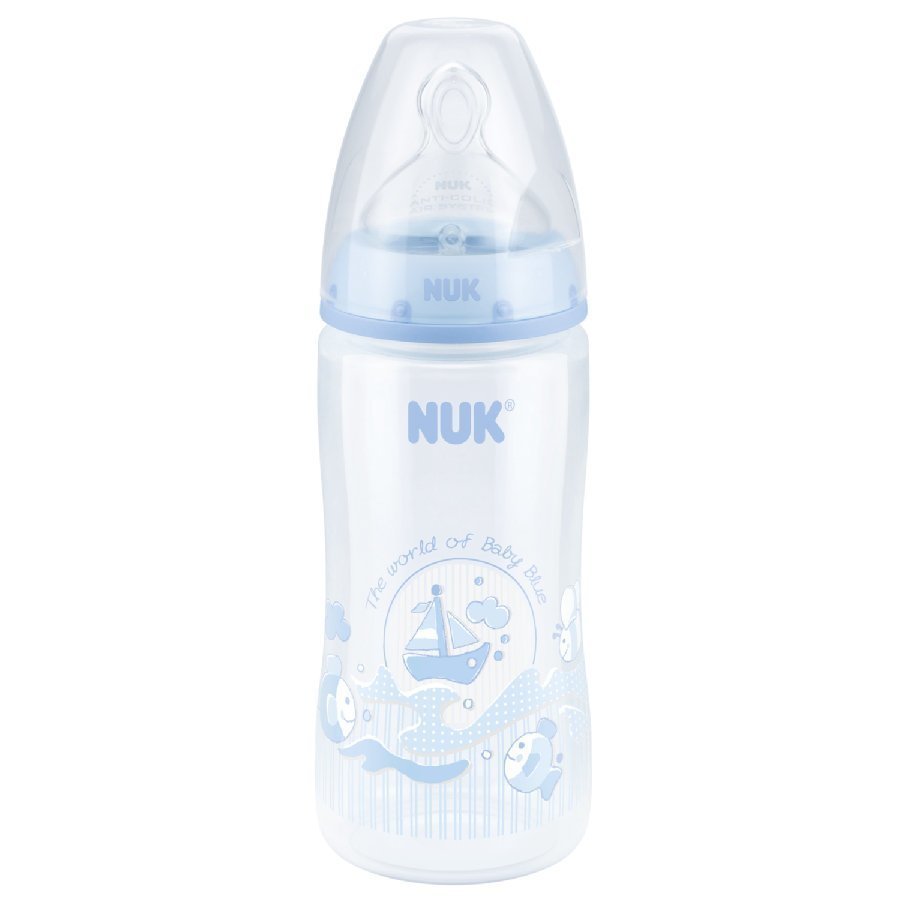 Nuk Tuttipullo First Choice 300ml Koko 1 M Sininen