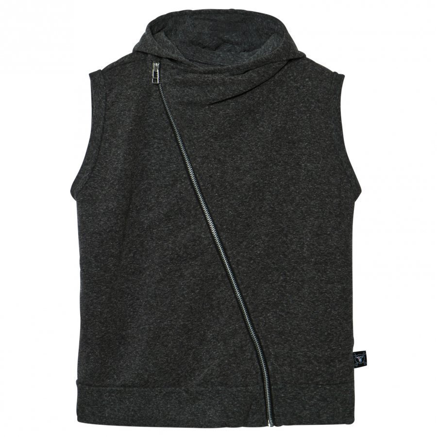 Nununu Asymmetrical Vest Charcoal Liivi