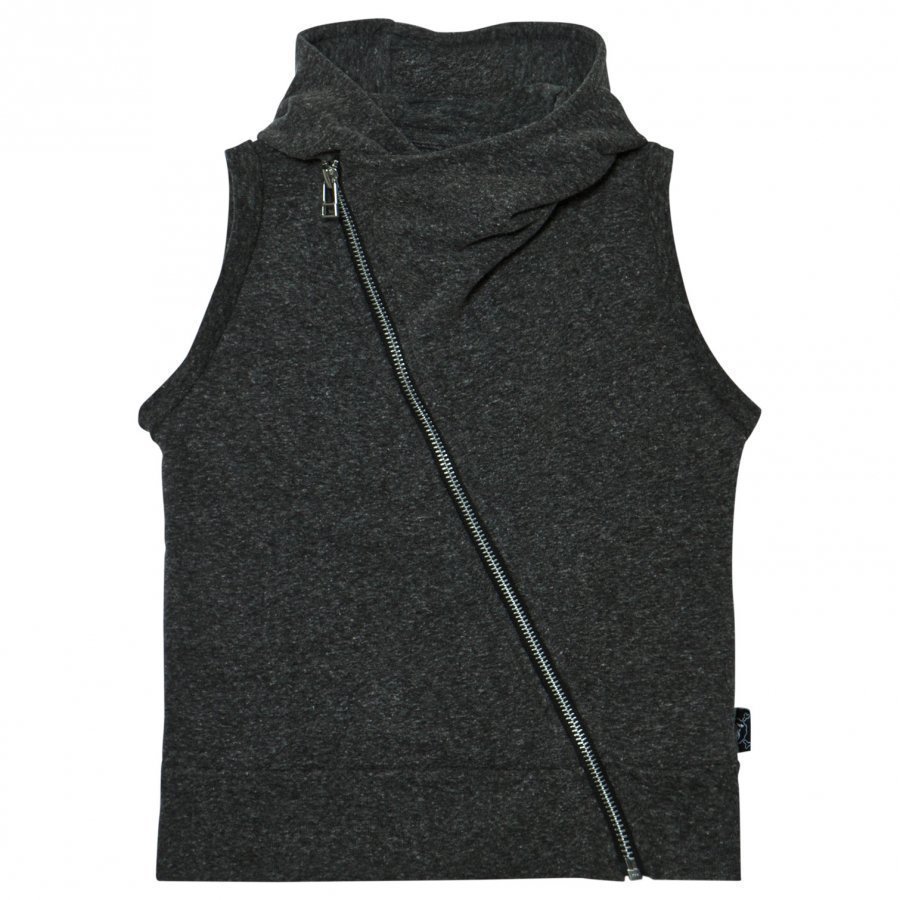 Nununu Asymmetrical Vest Charcoal Liivi