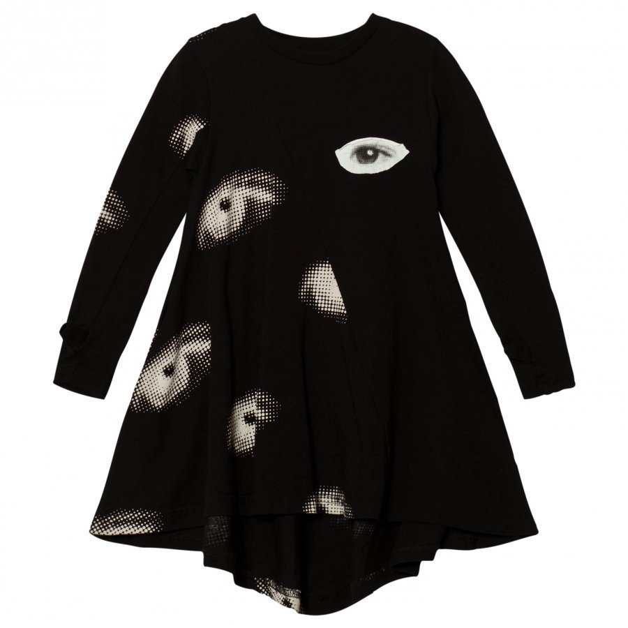 Nununu Eye 360 Dress Black Mekko