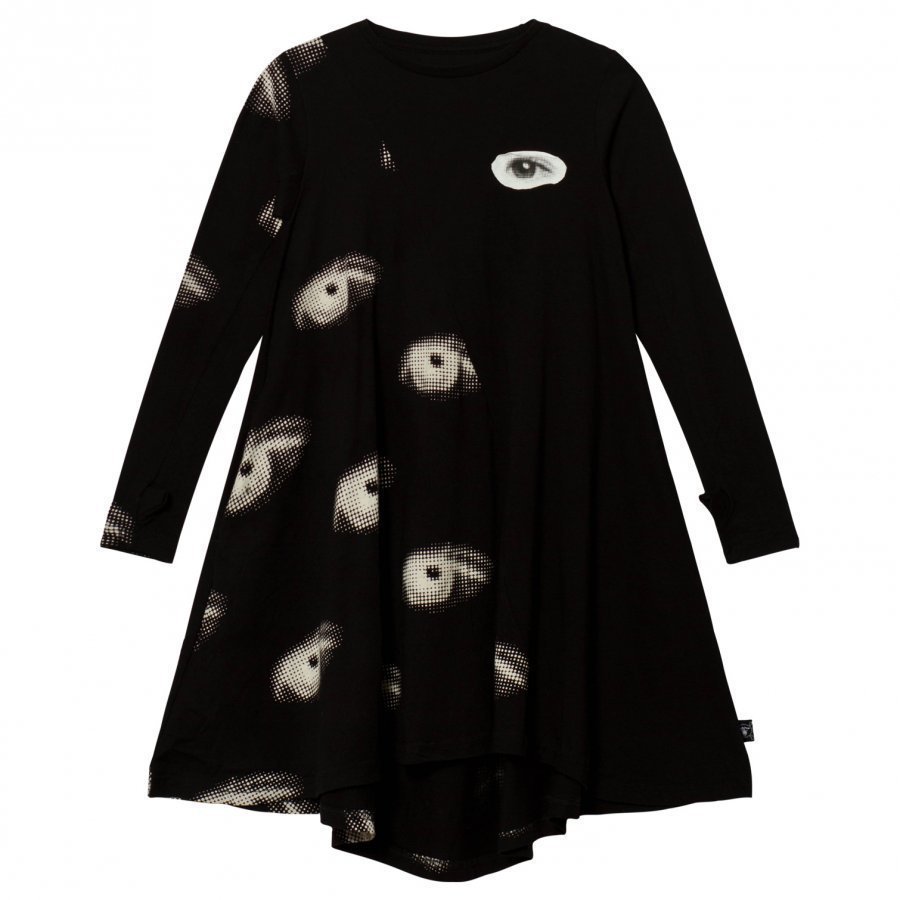 Nununu Eye 360 Dress Black Mekko