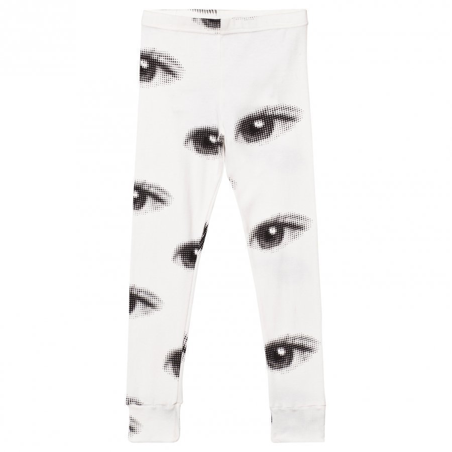 Nununu Eye Leggings White Legginsit