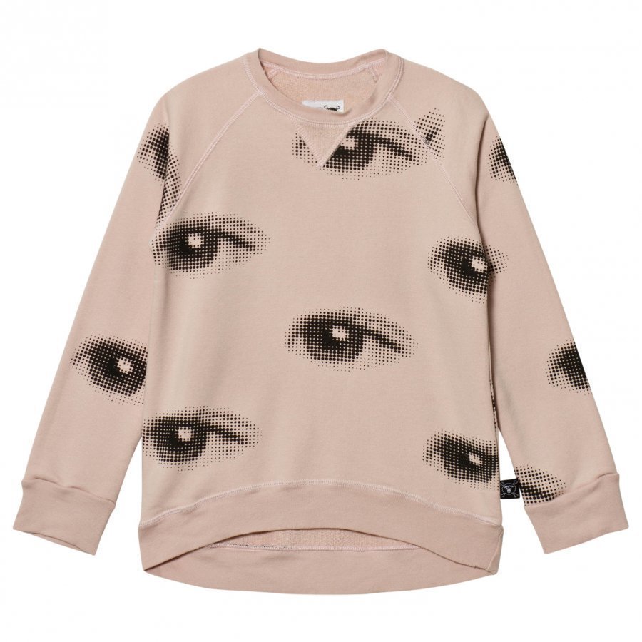 Nununu Eye Sweatshirt Powder Pink Oloasun Paita