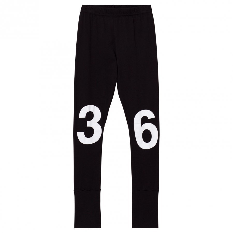 Nununu Numbered Leggings Black Legginsit