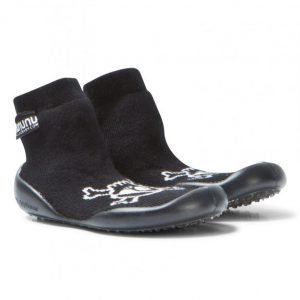 Nununu Skull Collegien Slippers Black Vauvan Kengät