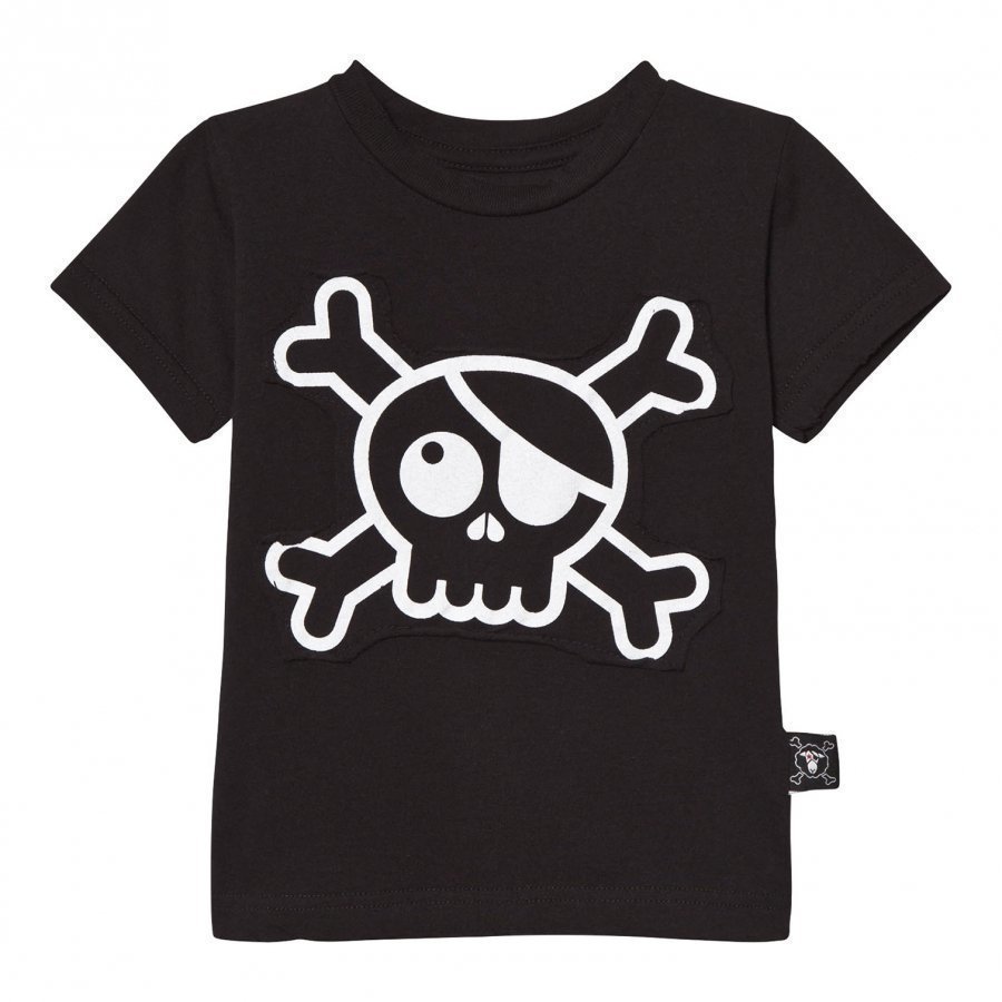 Nununu Skull Patch T-Shirt Black T-Paita