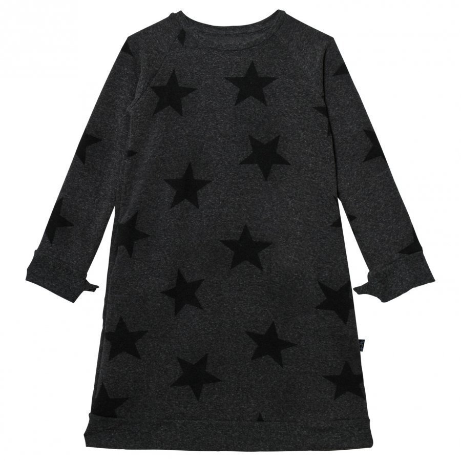 Nununu Star A Dress Charcoal Mekko