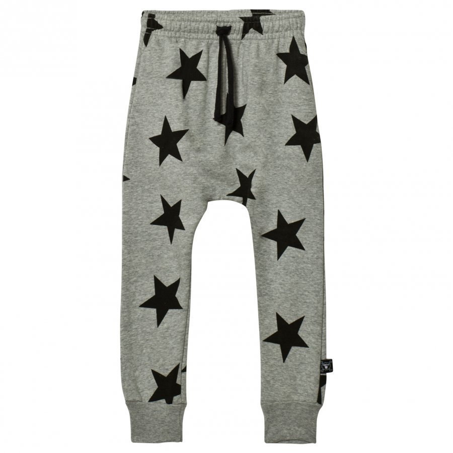 Nununu Star Baggy Pants Heather Grey Verryttelyhousut